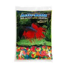 Activ-Betta Bio-Active Live Gravel  Neon Rainbow
