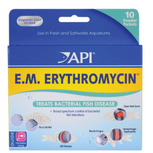 E.M. Erythromycin 10 Powder Packets