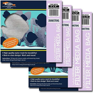 Fine Mesh Filter Bag 8"x12" Zipper